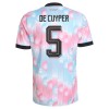 Conjunto Bélgica De Cuyper 5 Equipamento Alternativo Mundial 2026 - Criança