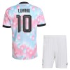Conjunto Bélgica Lukaku 10 Equipamento Alternativo Mundial 2026 - Criança