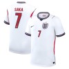 Camisola do Inglaterra Saka 7 Equipamento Principal Mundial 2026