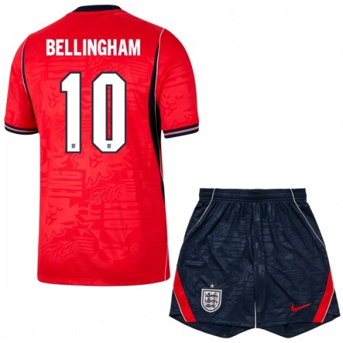 Conjunto Inglaterra Bellingham 10 Equipamento Alternativo Mundial 2026 - Criança Conjunto Inglaterra Bellingham 10 Equipamento Alternativo Mundial 2026 - Criança