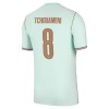 Conjunto França Tchouameni 8 Equipamento Alternativo Mundial 2026 - Criança