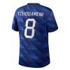 Conjunto França Tchouameni 8 Equipamento Principal Mundial 2026 - Criança