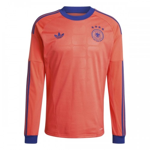 Camisola do Alemanha Equipamento Alternativo Guarda Redes Mundial 2026 Manga Comprida Camisola do Alemanha Equipamento Alternativo Guarda Redes Mundial 2026 Manga Comprida