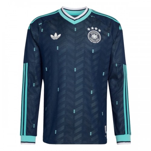 Camisola do Alemanha Equipamento Alternativo Mundial 2026 Manga Comprida Camisola do Alemanha Equipamento Alternativo Mundial 2026 Manga Comprida
