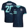 Camisola do Alemanha Gnabry 20 Equipamento Alternativo Mundial 2026