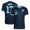 Camisola do Alemanha Wirtz 17 Equipamento Alternativo Mundial 2026 Camisola do Alemanha Wirtz 17 Equipamento Alternativo Mundial 2026