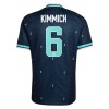Conjunto Alemanha Kimmich 6 Equipamento Alternativo Mundial 2026 - Criança