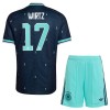 Conjunto Alemanha Wirtz 17 Equipamento Alternativo Mundial 2026 - Criança Conjunto Alemanha Wirtz 17 Equipamento Alternativo Mundial 2026 - Criança