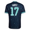 Conjunto Alemanha Wirtz 17 Equipamento Alternativo Mundial 2026 - Criança