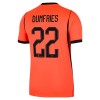 Camisola do Holanda Dumfries 22 Equipamento Principal Mundial 2026 Camisola do Holanda Dumfries 22 Equipamento Principal Mundial 2026