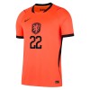 Camisola do Holanda Dumfries 22 Equipamento Principal Mundial 2026