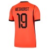 Camisola do Holanda Weghorst 19 Equipamento Principal Mundial 2026