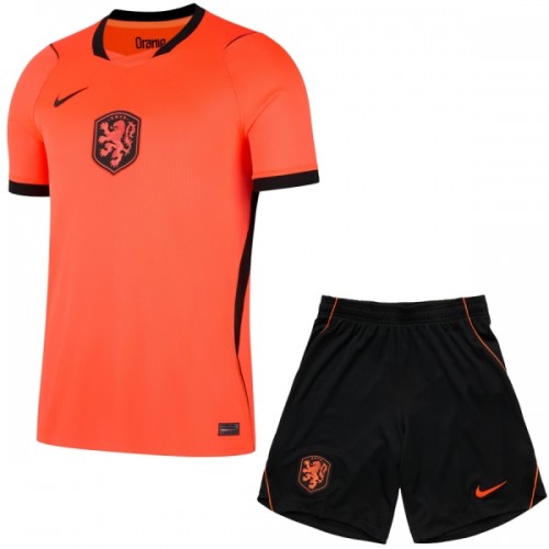 Conjunto Holanda Equipamento Principal Mundial 2026 - Criança Conjunto Holanda Equipamento Principal Mundial 2026 - Criança