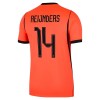 Conjunto Holanda Reijnders 14 Equipamento Principal Mundial 2026 - Criança