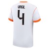 Conjunto Holanda Virgil 4 Equipamento Alternativo Mundial 2026 - Criança