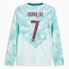 Camisola do Portugal Ronaldo 7 Equipamento Alternativo Mundial 2026 Manga Comprida