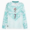 Camisola do Portugal Ronaldo 7 Equipamento Alternativo Mundial 2026 Manga Comprida