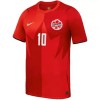 Camisola do Canadá J. David 10 Equipamento Principal Mundial 2026