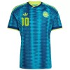 Camisola do Colômbia James 10 Equipamento Alternativo Mundial 2026