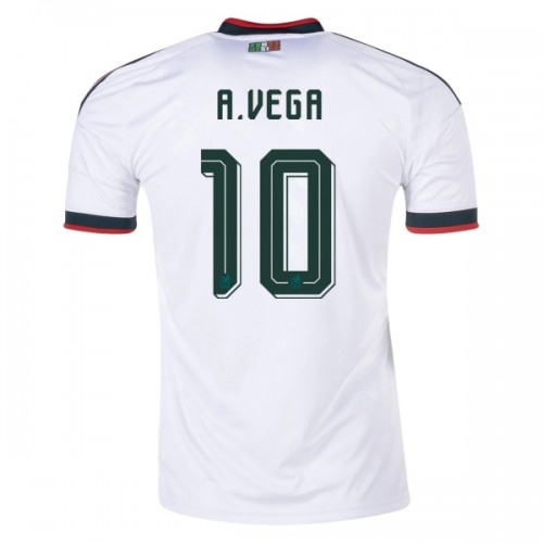 Camisola do México A. Vega 10 Equipamento Alternativo Mundial 2026 Camisola do México A. Vega 10 Equipamento Alternativo Mundial 2026