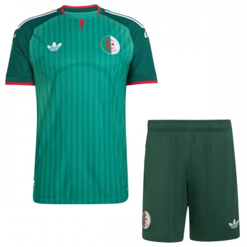 Conjunto Argélia Equipamento Alternativo Mundial 2026 - Criança Conjunto Argélia Equipamento Alternativo Mundial 2026 - Criança