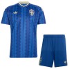 Conjunto Suécia Equipamento Alternativo Mundial 2026 - Criança