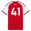 Camisola do Arsenal Rice 41 Equipamento Principal 2026-27