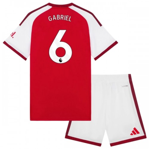 Conjunto Arsenal Gabriel 6 Equipamento Principal 2026-27 - Criança Conjunto Arsenal Gabriel 6 Equipamento Principal 2026-27 - Criança