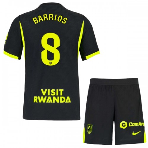 Conjunto Atlético Madrid Barrios 8 Equipamento Alternativo 2026-27 - Criança Conjunto Atlético Madrid Barrios 8 Equipamento Alternativo 2026-27 - Criança