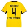 Camisola do Borussia Dortmund N. Schlotterbeck 4 Equipamento Principal 2026-27