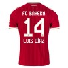 Camisola do FC Bayern de Munique Luis Diaz 14 Equipamento Principal 2026-27 Camisola do FC Bayern de Munique Luis Diaz 14 Equipamento Principal 2026-27