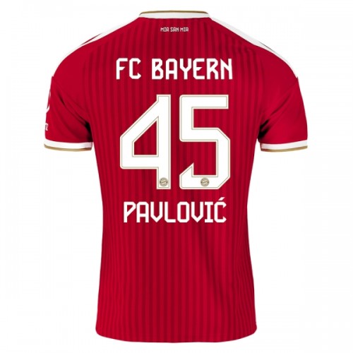 Camisola do FC Bayern de Munique Pavlovic 45 Equipamento Principal 2026-27 Camisola do FC Bayern de Munique Pavlovic 45 Equipamento Principal 2026-27