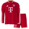 Conjunto FC Bayern de Munique Equipamento Principal 2026-27 Manga Comprida - Criança