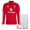 Conjunto Manchester United Equipamento Principal 2026-27 Manga Comprida - Criança Conjunto Manchester United Equipamento Principal 2026-27 Manga Comprida - Criança
