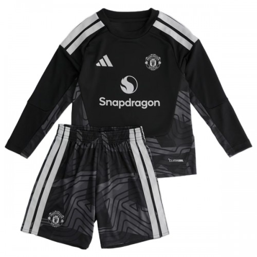 Conjunto Manchester United Guarda Redes Equipamento Principal 2026-27 Manga Comprida - Criança Conjunto Manchester United Guarda Redes Equipamento Principal 2026-27 Manga Comprida - Criança