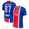 Camisola do Paris Saint-Germain Joao Neves 87 Equipamento Principal 2026-27