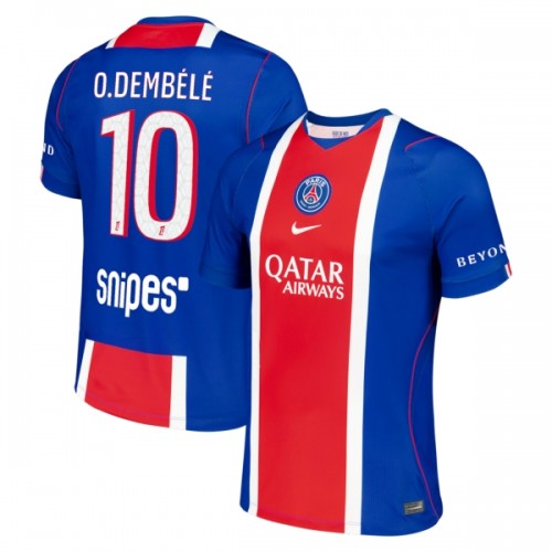 Camisola do Paris Saint-Germain O. Dembele 10 Equipamento Principal 2026-27 Camisola do Paris Saint-Germain O. Dembele 10 Equipamento Principal 2026-27