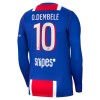 Camisola do Paris Saint-Germain O. Dembele 10 Equipamento Principal 2026-27 Manga Comprida