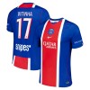 Camisola do Paris Saint-Germain Vitinha 17 Equipamento Principal 2026-27 Camisola do Paris Saint-Germain Vitinha 17 Equipamento Principal 2026-27