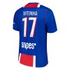 Camisola do Paris Saint-Germain Vitinha 17 Equipamento Principal 2026-27