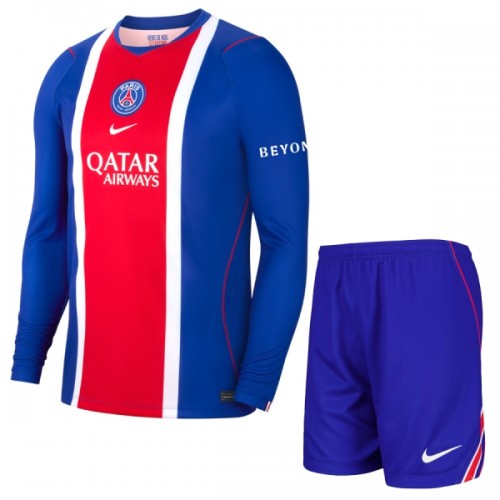 Conjunto Paris Saint-Germain Equipamento Principal 2026-27 Manga Comprida - Criança Conjunto Paris Saint-Germain Equipamento Principal 2026-27 Manga Comprida - Criança