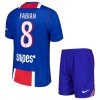 Conjunto Paris Saint-Germain Fabian 8 Equipamento Principal 2026-27 - Criança