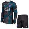 Conjunto Paris Saint-Germain Guarda Redes Equipamento Principal 2026-27 Manga Comprida - Criança