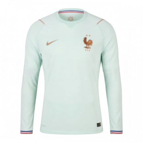 Camisola do França Equipamento Alternativo Mundial 2026 Manga Comprida Camisola do França Equipamento Alternativo Mundial 2026 Manga Comprida