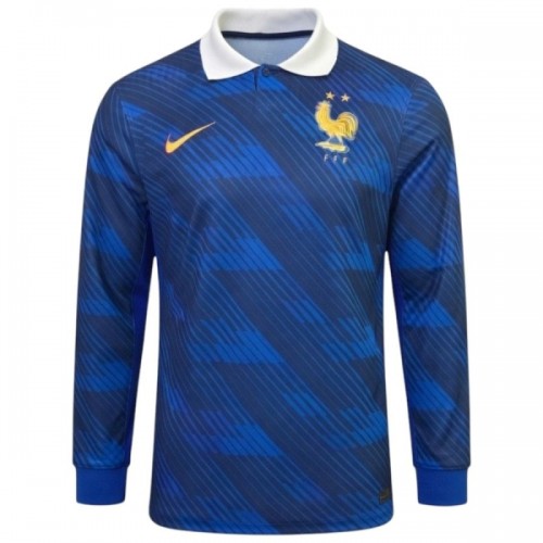 Camisola do França Equipamento Principal Mundial 2026 Manga Comprida Camisola do França Equipamento Principal Mundial 2026 Manga Comprida