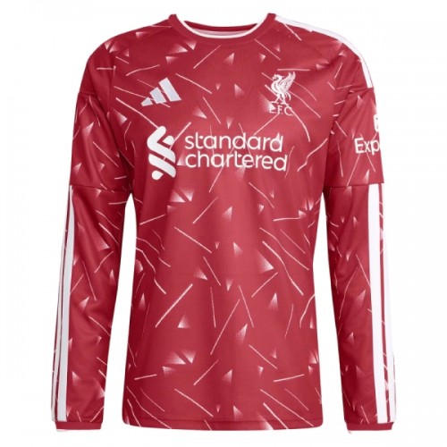Camisola do Liverpool Equipamento Principal 2026-27 Manga Comprida Camisola do Liverpool Equipamento Principal 2026-27 Manga Comprida
