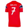 Camisola do Noruega Sorloth 7 Equipamento Principal Mundial 2026