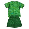 Conjunto Brasil Guarda Redes Equipamento Principal Mundial 2026 Verde - Criança