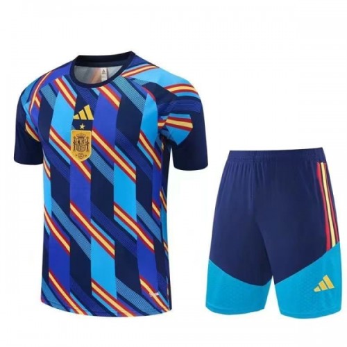 Conjunto Espanha Pre-Match Mundial 2026 - Criança Conjunto Espanha Pre-Match Mundial 2026 - Criança