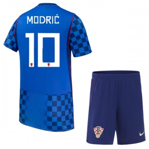 Conjunto Croácia Modrić 10 Equipamento Alternativo Mundial 2026 - Criança Conjunto Croácia Modrić 10 Equipamento Alternativo Mundial 2026 - Criança
